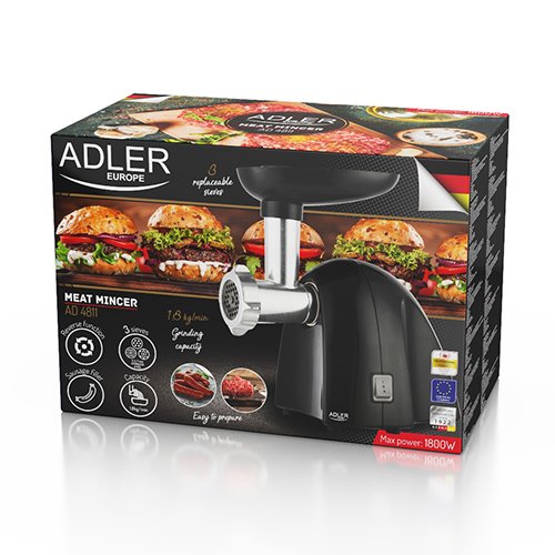 EAN 5902934838207 - Adler AD 4811 picadora 1800 W Negro imagen 8