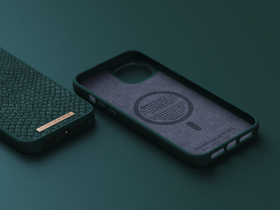 EAN 8720574620856 - Njord byELEMENTS Salmon Leather Magsafe funda para teléfono móvil 17 cm (6.7") Verde imagen 20