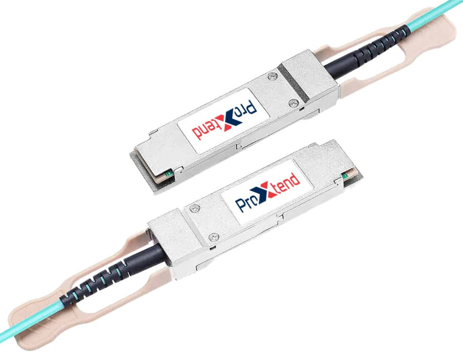 EAN 5714590014952 - ProXtend PX-QSFP+BOA-00001-CI1 Cable de fibra óptica e InfiniBand 1 m 4x SFP+ Color aguamarina imagen 1