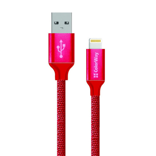 EAN 4823094912990 - Colorway CW-CBUL004-RD cable de conector Lightning 1 m Rojo imagen 1