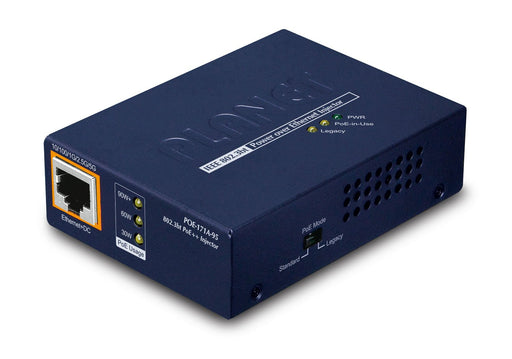 EAN 4711605283489 - PLANET POE-171A-95 switch Gigabit Ethernet (10/100/1000) Energía sobre Ethernet (PoE) Azul imagen 1