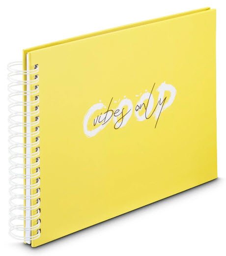 EAN 4007249077165 - Hama Good Things álbum de foto y protector Amarillo 100 hojas 10 x 15 Encuadernación espiral imagen 1