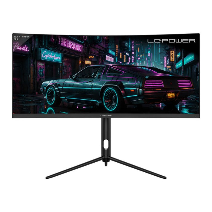 EAN 4262443280111 - LC-Power LC-M30UWFC pantalla para PC 76,2 cm (30") 2560 x 1080 Pixeles UltraWide Full HD LED Negro imagen 1