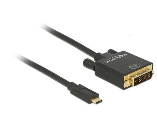 EAN 4043619853212 - DeLOCK 2m, USB-C/DVI 24+1 Adaptador gráfico USB 3840 x 2160 Pixeles Negro imagen 1