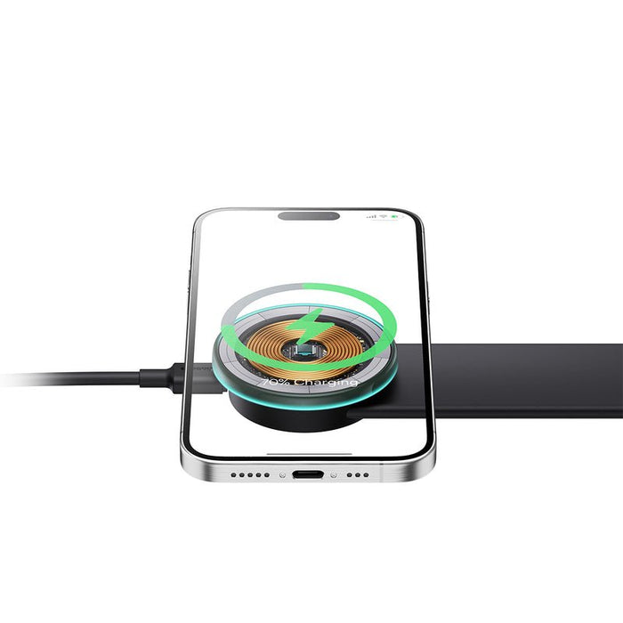 EAN 6932172633837 - Baseus C02 Pro Smartphone Negro Cargador inalámbrico Carga rápida Auto, Interior imagen 5