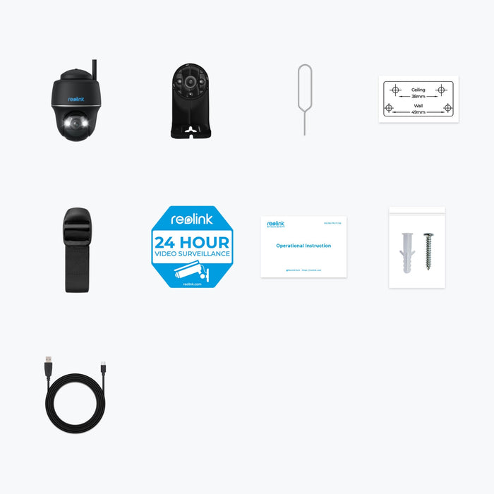 EAN 6975253984374 - Reolink Argus Series B430-B Almohadilla Cámara de seguridad IP Interior y exterior 2880 x 1616 Pixeles Te imagen 4