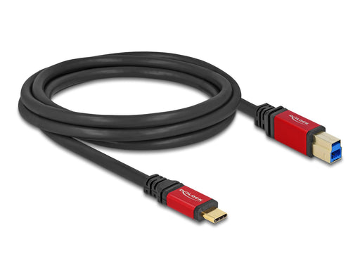 EAN 4043619806133 - DeLOCK 80613 cable USB USB 3.2 Gen 1 (3.1 Gen 1) USB C USB B Negro, Rojo imagen 2