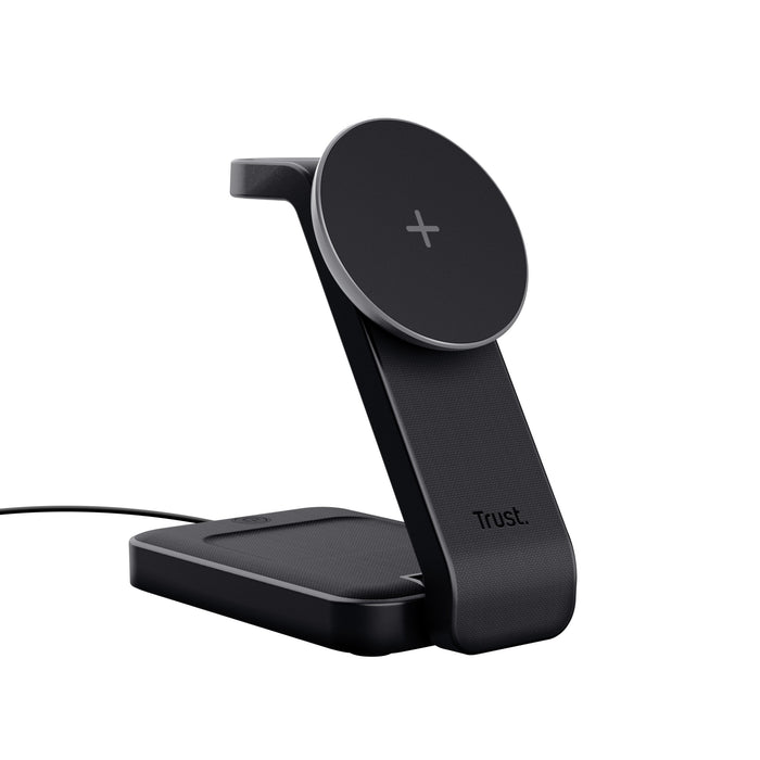EAN 8713439254648 - Trust Viro Auriculares, Auriculares, Smartphone, Reloj inteligente Negro USB Cargador inalámbrico imagen 1
