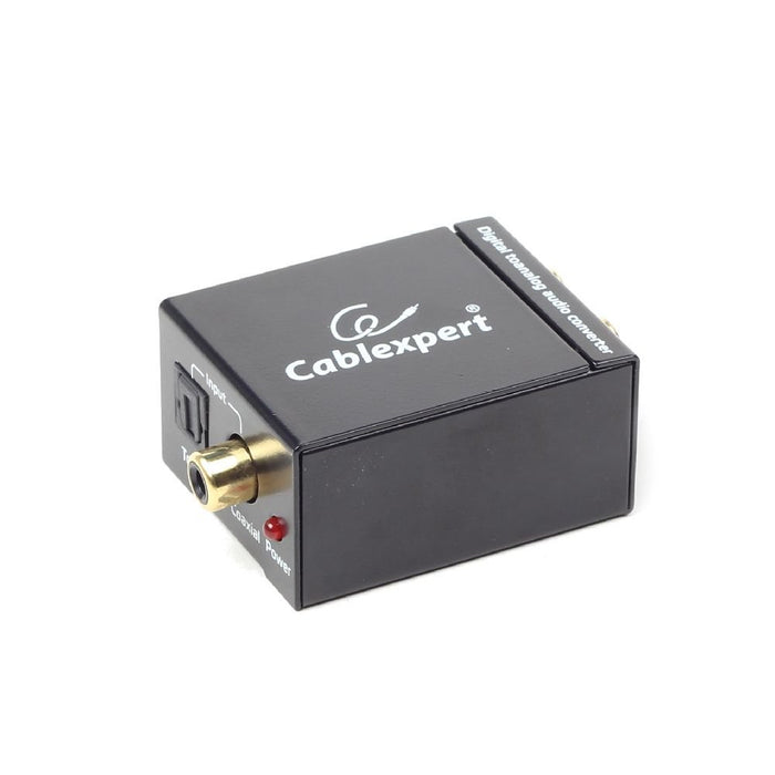 EAN 8716309082570 - Gembird DSC-OPT-RCA-001 convertidor de audio Negroimagen 1)