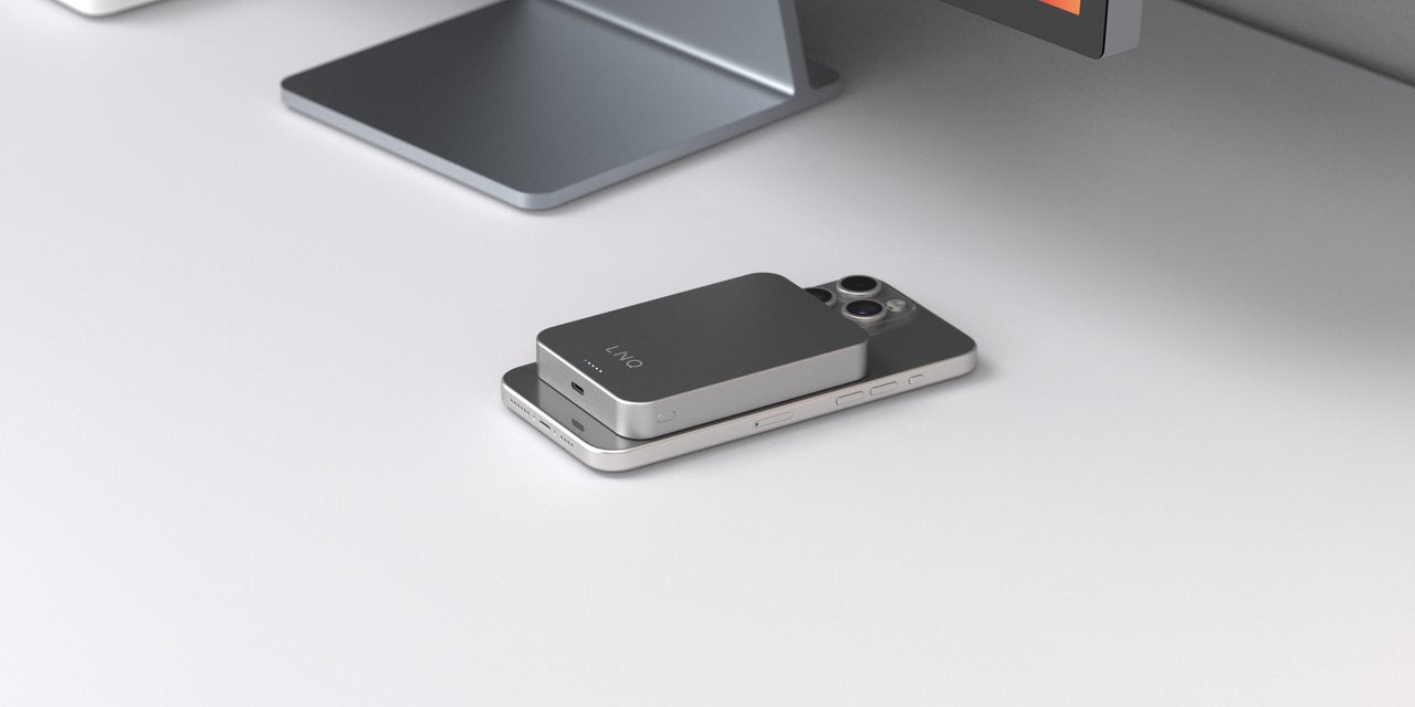 EAN 8720574622775 - LINQ LQWP102 batería externa 10000 mAh Cargador inalámbrico Plata imagen 4