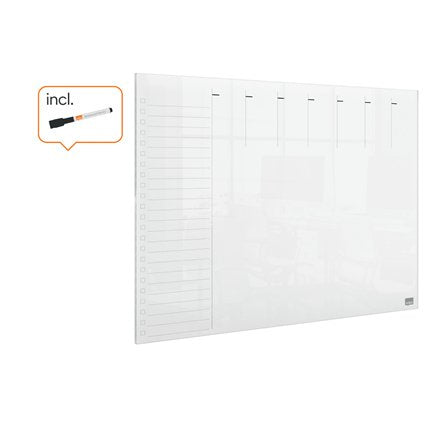 EAN 5028252621052 - Nobo 1915615 pizarrón blanco 297 x 420 mm Acrílico imagen 6