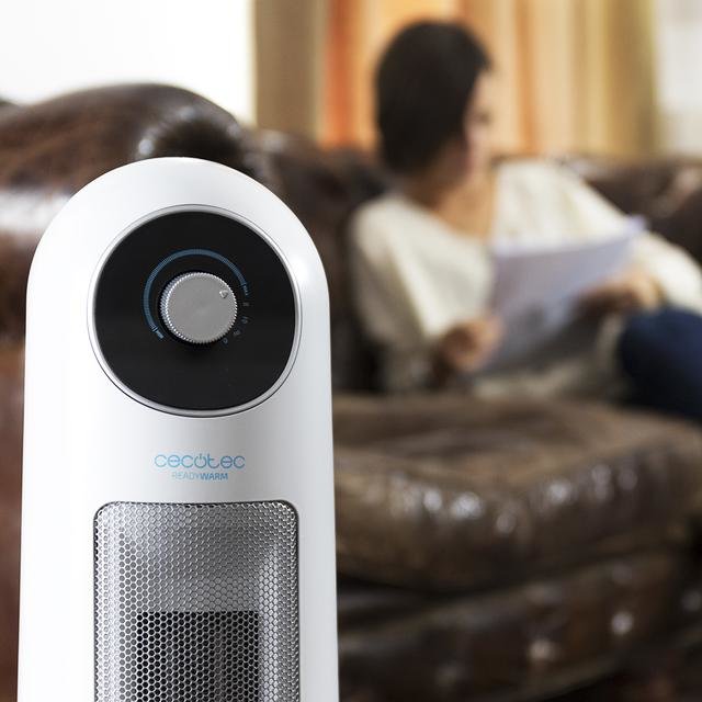 EAN 8435484053136 - Cecotec Ready Warm 10000 Top Ceramic Interior Blanco 2200 W Ventilador eléctrico imagen 3