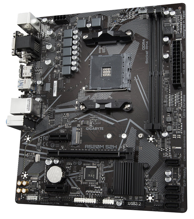 EAN 0889523023594 - GIGABYTE A520M S2H placa base AMD A520 Zócalo AM4 micro ATX imagen 4
