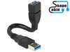 EAN 4043619837137 - DeLOCK 0.15m 2xUSB3.0-A cable USB USB 3.2 Gen 1 (3.1 Gen 1) 0,15 m USB A Negro imagen 2