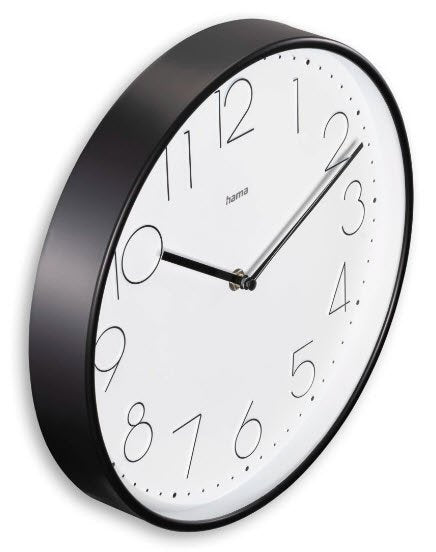 EAN 4047443517630 - Hama Corsica Reloj de cuarzo Alrededor Negro, Blanco imagen 2