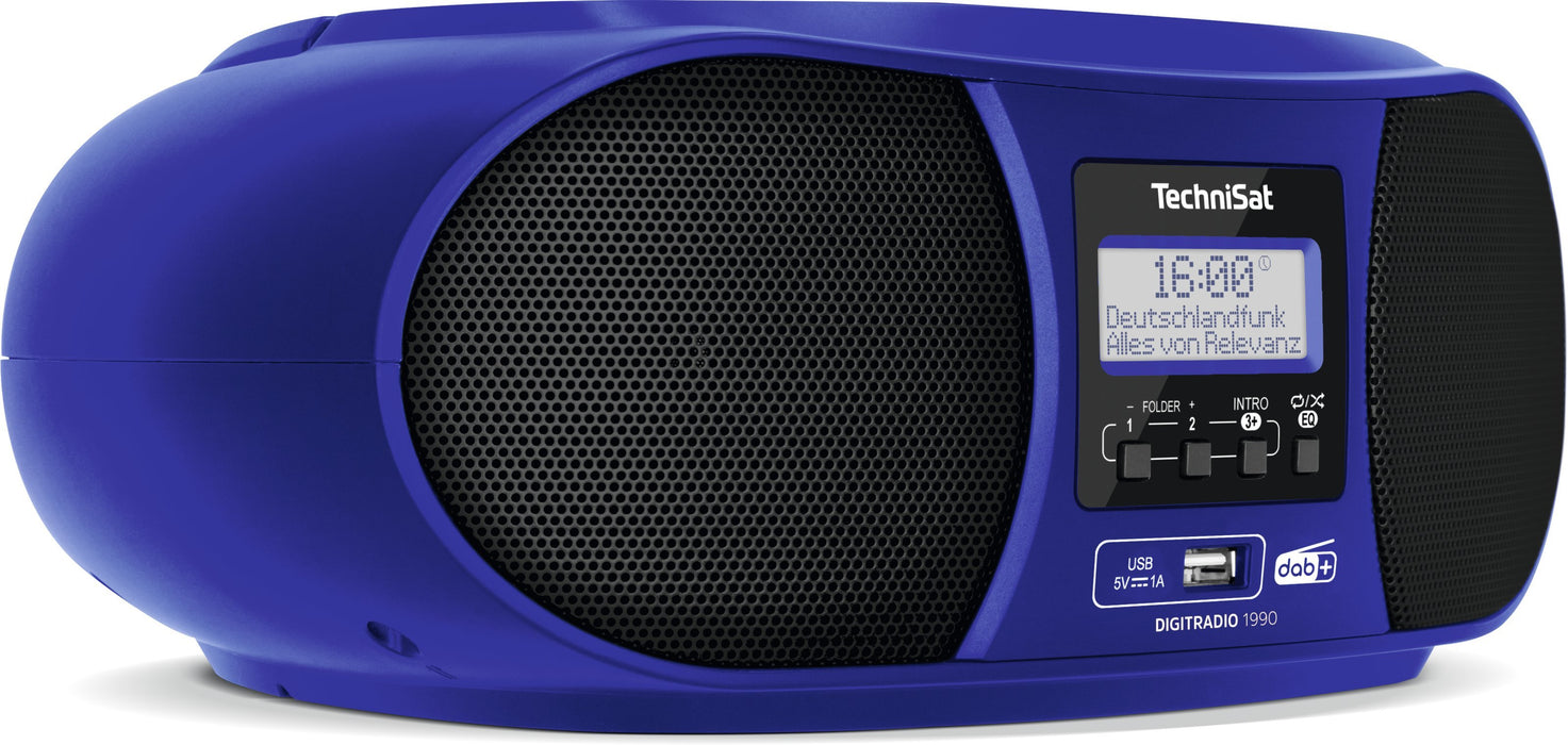 EAN 4019588239524 - TechniSat DigitRadio 1990 Minicadena de música para uso doméstico 3 W Azul imagen 2