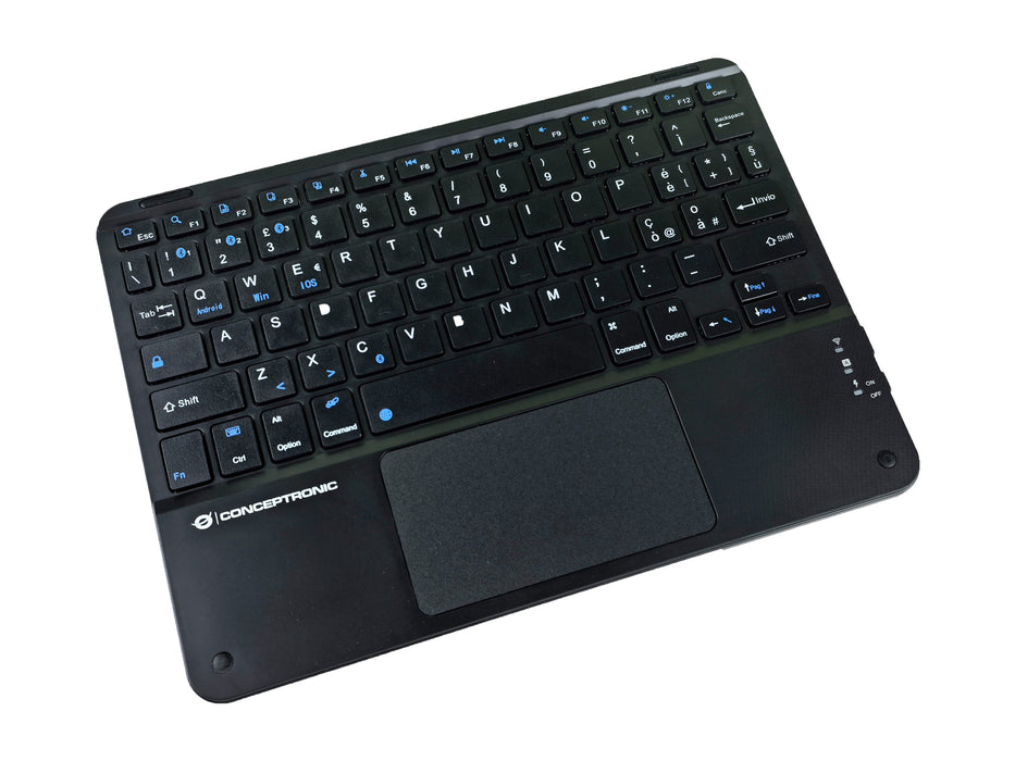 EAN 4015867238868 - Conceptronic TOBIN01BIT teclado Universal Bluetooth QWERTY Italiano Negro imagen 3