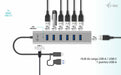 EAN 8595611705809 - i-tec C31HUBMETAL703 hub de interfaz USB 3.2 Gen 1 (3.1 Gen 1) Type-C 5000 Mbit/s Gris imagen 3