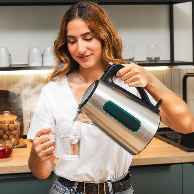 EAN 8435484014250 - Cecotec 01425 tetera eléctrica 1,7 L 2200 W Acero inoxidable imagen 6