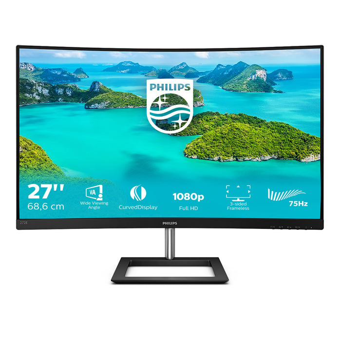 EAN 8712581758431 - Philips E Line 272E1CA/00 LED display 68,6 cm (27") 1920 x 1080 Pixeles Full HD LCD Negro imagen 2