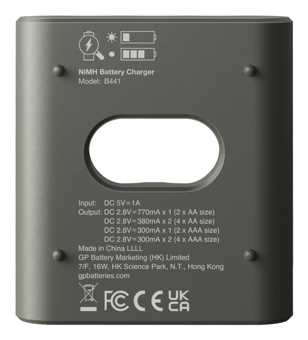 EAN 4891199223402 - GP Batteries ReCyko+ B441 cargador de batería Pilas de uso doméstico USB imagen 3