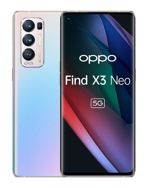 EAN 6944284679757 - OPPO Find X3 Neo 16,6 cm (6.55") SIM doble ColorOS 11.1 5G USB Tipo C 12 GB 256 GB 4500 mAh Plata imagen 1