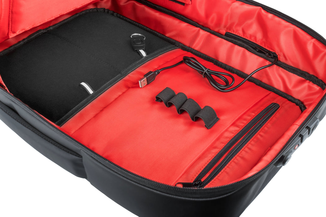 EAN 4718009152595 - Mars Gaming MB2 mochila Negro, Rojo Aluminio, Nylonimagen 7)