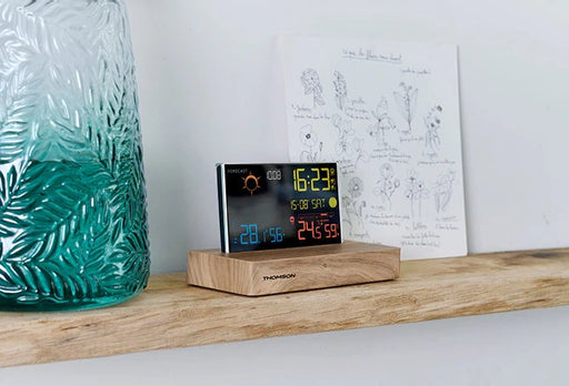 EAN 3499550389302 - Thomson CT610 estación meteorológica digital Madera LCD AC/Batería imagen 2