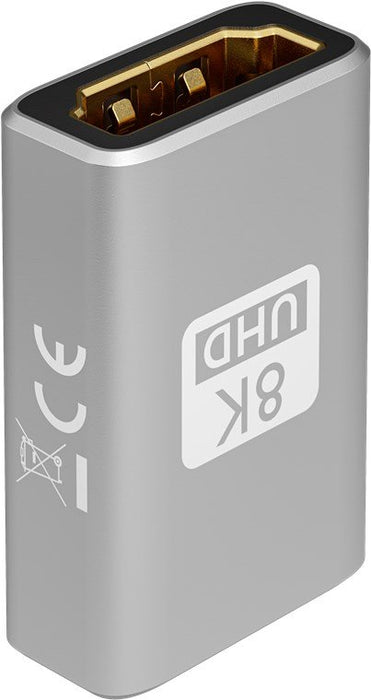 EAN 4040849720086 - Goobay 72008 adaptador de cable de vídeo HDMI tipo A (Estándar) Negro, Plata imagen 5