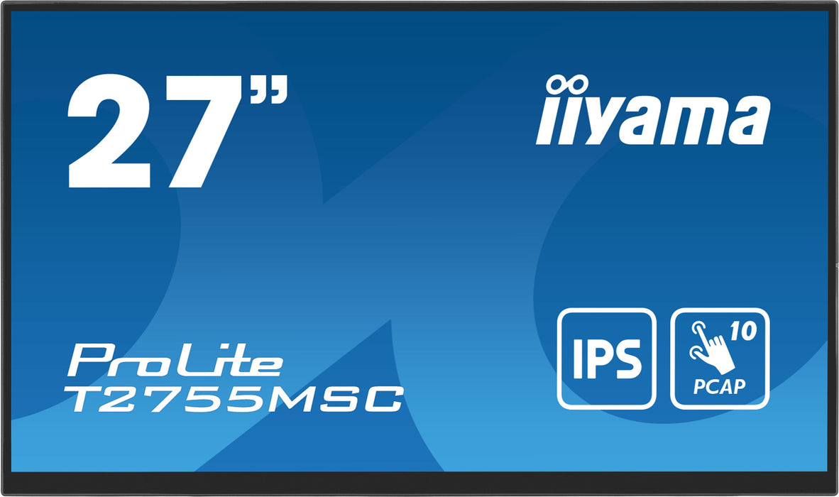 EAN 4948570122974 - iiyama ProLite T2755MSC-B1 pantalla para PC 68,6 cm (27") 1920 x 1080 Pixeles Full HD LED Pantalla táctil imagen 1