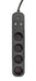 EAN 8716309128407 - Gembird TSL-PS-S4U-01 regleta inteligente 4 salidas AC Tipo E 1,5 m 3 3680 W Negro imagen 10