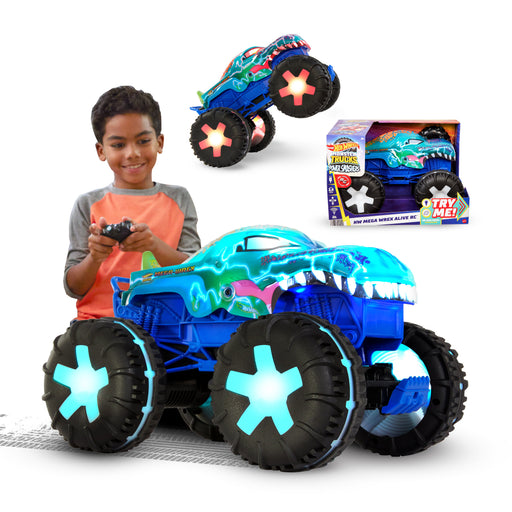 EAN 0194735258246 - Hot Wheels Monster Trucks JBD90 modelo controlado por radio Monster truck Motor eléctrico 1:15 imagen 1