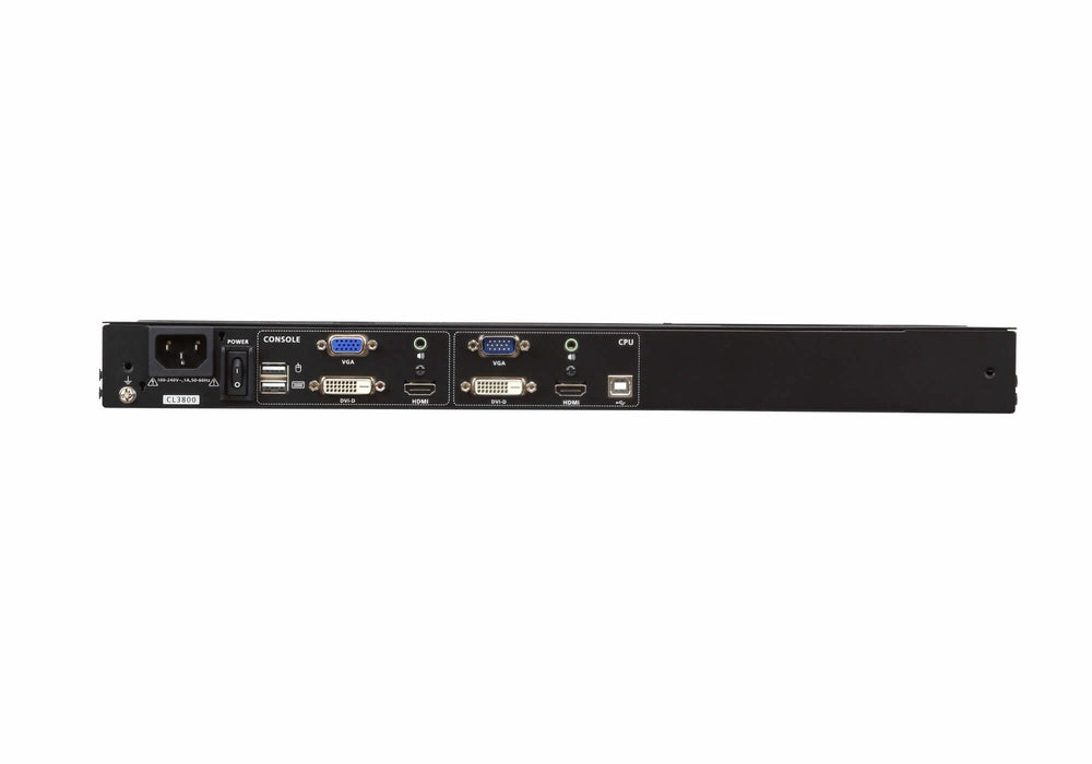 EAN 5706998285140 - ATEN CL3800NW consola de rack 47 cm (18.5") 1920 x 1080 Pixeles Metal, Plástico Negro imagen 6