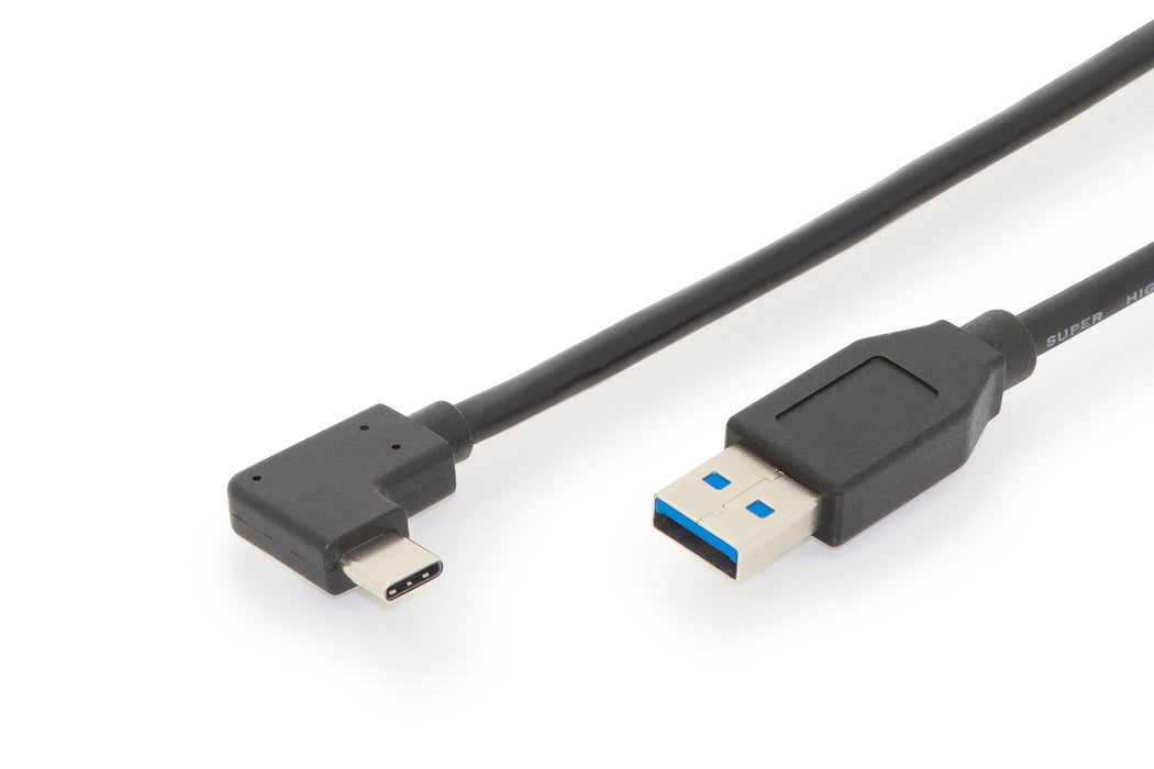 EAN 4016032438281 - Digitus AK-300147-010-S cable USB USB 3.2 Gen 1 (3.1 Gen 1) 1 m USB C USB A Negro imagen 1