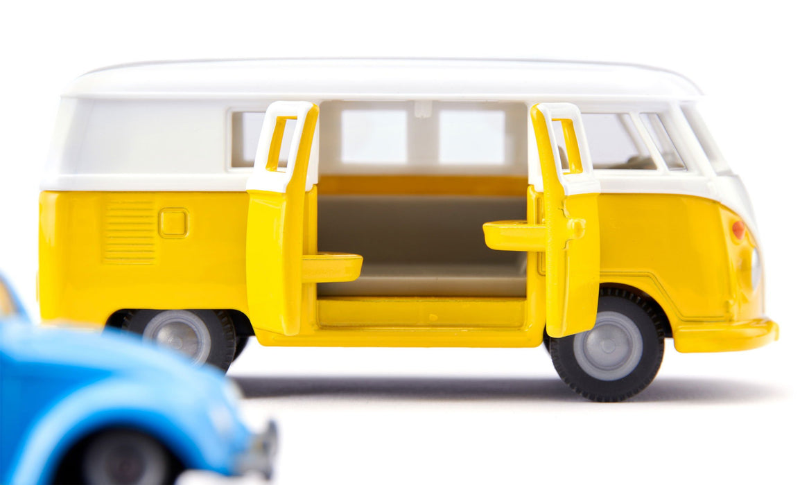 EAN 4006874025671 - Siku VW T1 with trailer and VW Beetle Set de modelos a escala de coches Previamente montado 1:50 imagen 3