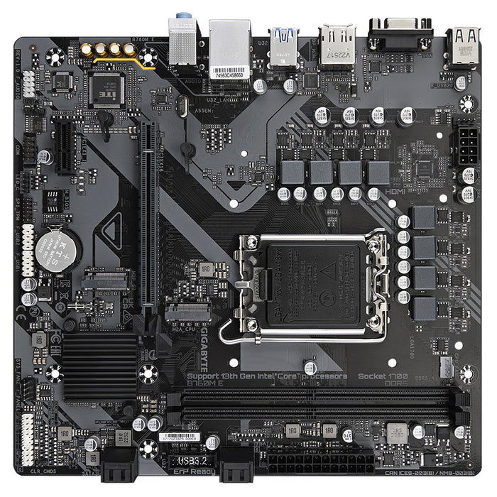 EAN 4719331856052 - GIGABYTE B760M E placa base Intel B760 LGA 1700 micro ATX imagen 4