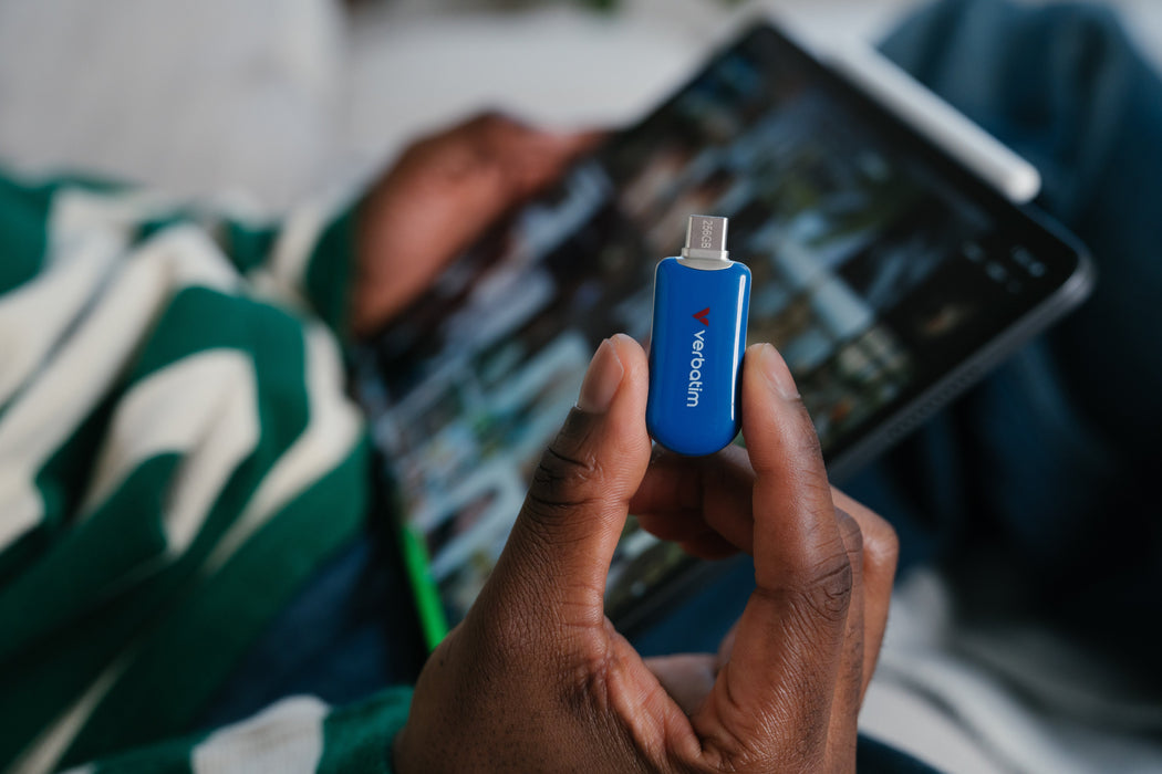 EAN 0023942302339 - Verbatim 30233 unidad flash USB 128 GB USB Tipo C 3.2 Gen 1 (3.1 Gen 1) Azul imagen 5