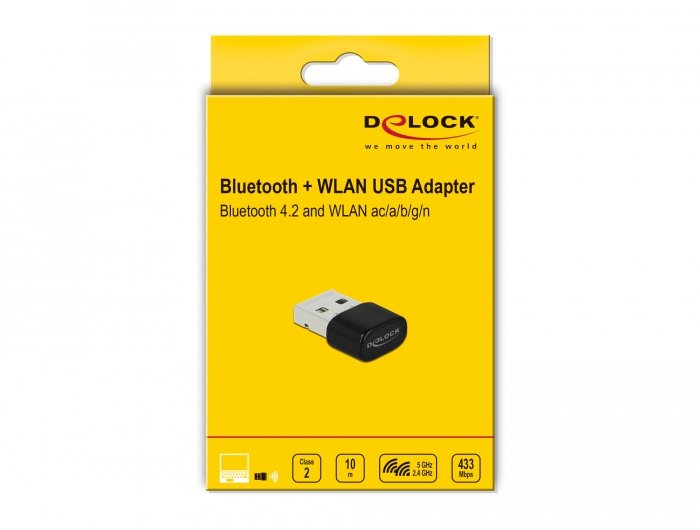 EAN 4043619610006 - DeLOCK 61000 adaptador y tarjeta de red 433 Mbit/s imagen 2