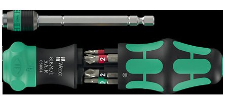 EAN 4013288233981 - Wera 05051513001 destornillador manual Juego Destornillador plano imagen 1