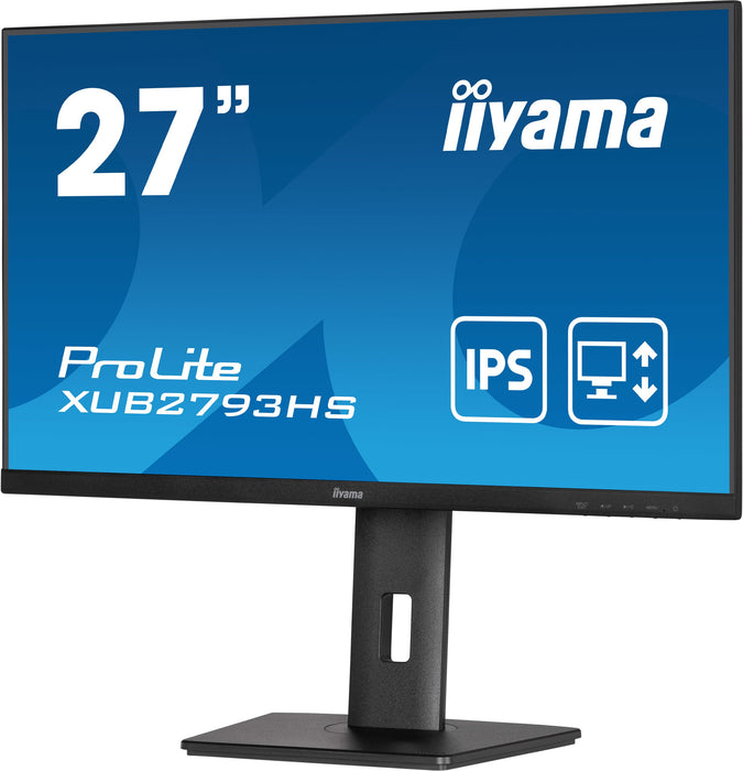 EAN 4948570124633 - iiyama ProLite XUB2793HS-B7 pantalla para PC 68,6 cm (27") 1920 x 1080 Pixeles Full HD LED Negro imagen 5