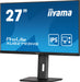 EAN 4948570124633 - iiyama ProLite XUB2793HS-B7 pantalla para PC 68,6 cm (27") 1920 x 1080 Pixeles Full HD LED Negro imagen 5