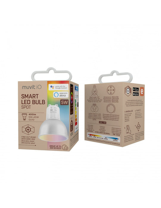 EAN 8426801157804 - Muvit MIOBULB014 iluminación inteligente Bombilla inteligente Wi-Fi 5 W imagen 5