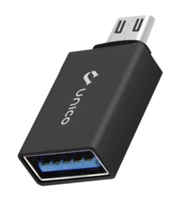 EAN 8051577995062 - UNICO AD9506 cambiador de género para cable Micro-USB USB A Negro imagen 1