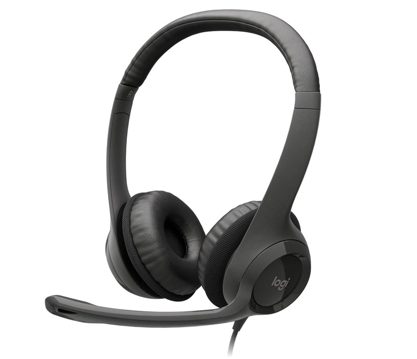 EAN 5099206030015 - Logitech 981-000406 auricular y casco Auriculares Alámbrico Diadema Oficina/Centro de llamadas USB tipo A imagen 3