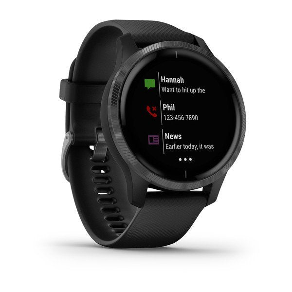 EAN 0753759227852 - Garmin Venu 3,05 cm (1.2") AMOLED 43 mm Digital 390 x 390 Pixeles Pantalla táctil Negro Wifi GPS (satélit imagen 3