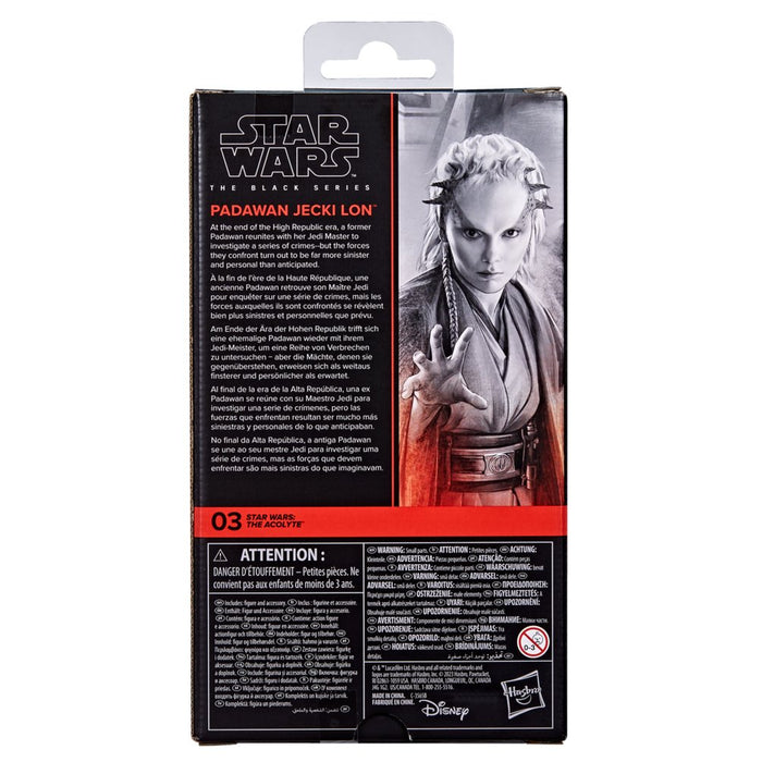 EAN 5010996269508 - Star Wars The Black Series Padawan Jecki Lon imagen 10