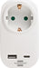 EAN 4007123672288 - Brennenstuhl 1508210 adaptador de enchufe eléctrico Blanco imagen 2