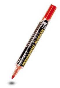 EAN 3474375050033 - Pentel Maxiflo marcador permanente Punta redonda Rojo imagen 1