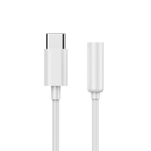 EAN 8716309129732 - Gembird GMB Audio A-CM-3.5F-01 cable de audio 0,1 m 4-pins 3.5 mm USB Tipo C Blanco imagen 2