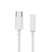 EAN 8716309129732 - Gembird GMB Audio A-CM-3.5F-01 cable de audio 0,1 m 4-pins 3.5 mm USB Tipo C Blanco imagen 2